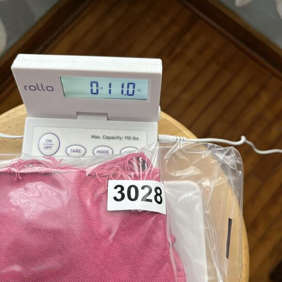 Rag & Bone Maya Shorts Womens 23 Pink Denim Jean High Rise Cutoff Organic - Picture 11 of 11